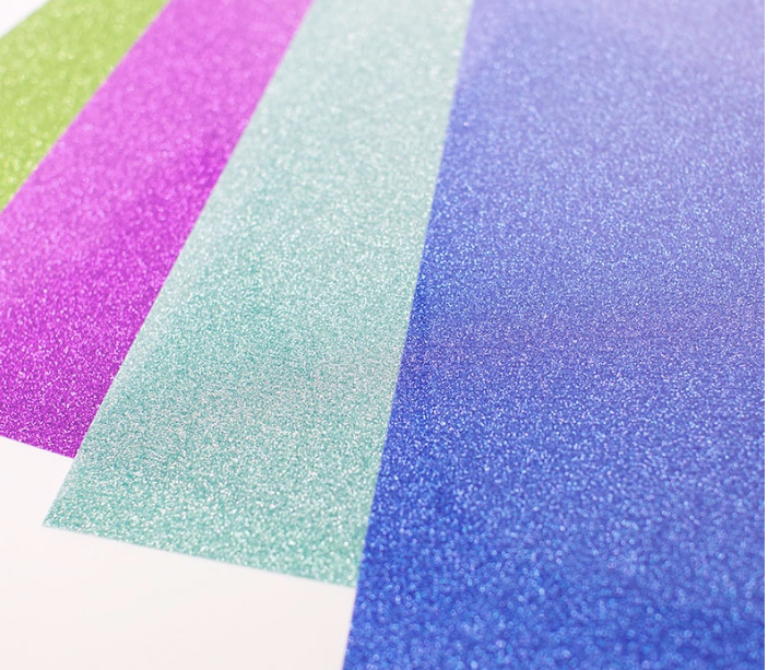 All Color Siser Neon and White Glitter Heat Transfer Vinyl Pack