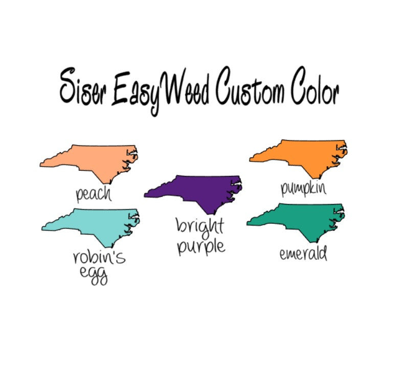 40 Sheet Pack Siser EasyWeed HTV! You Pick The Colors 12x15 Sheets Iron-On  Vinyl Heat Transfer Vinyl
